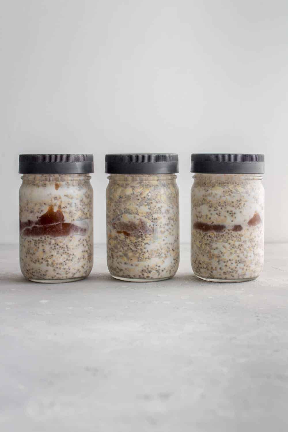 Jelly Jar Overnight Oats