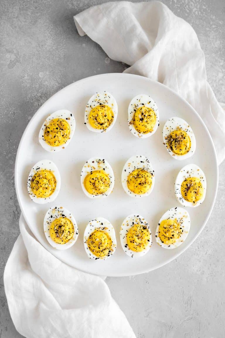 Instant Pot Devilled Eggs Bagel & Lox Inspired