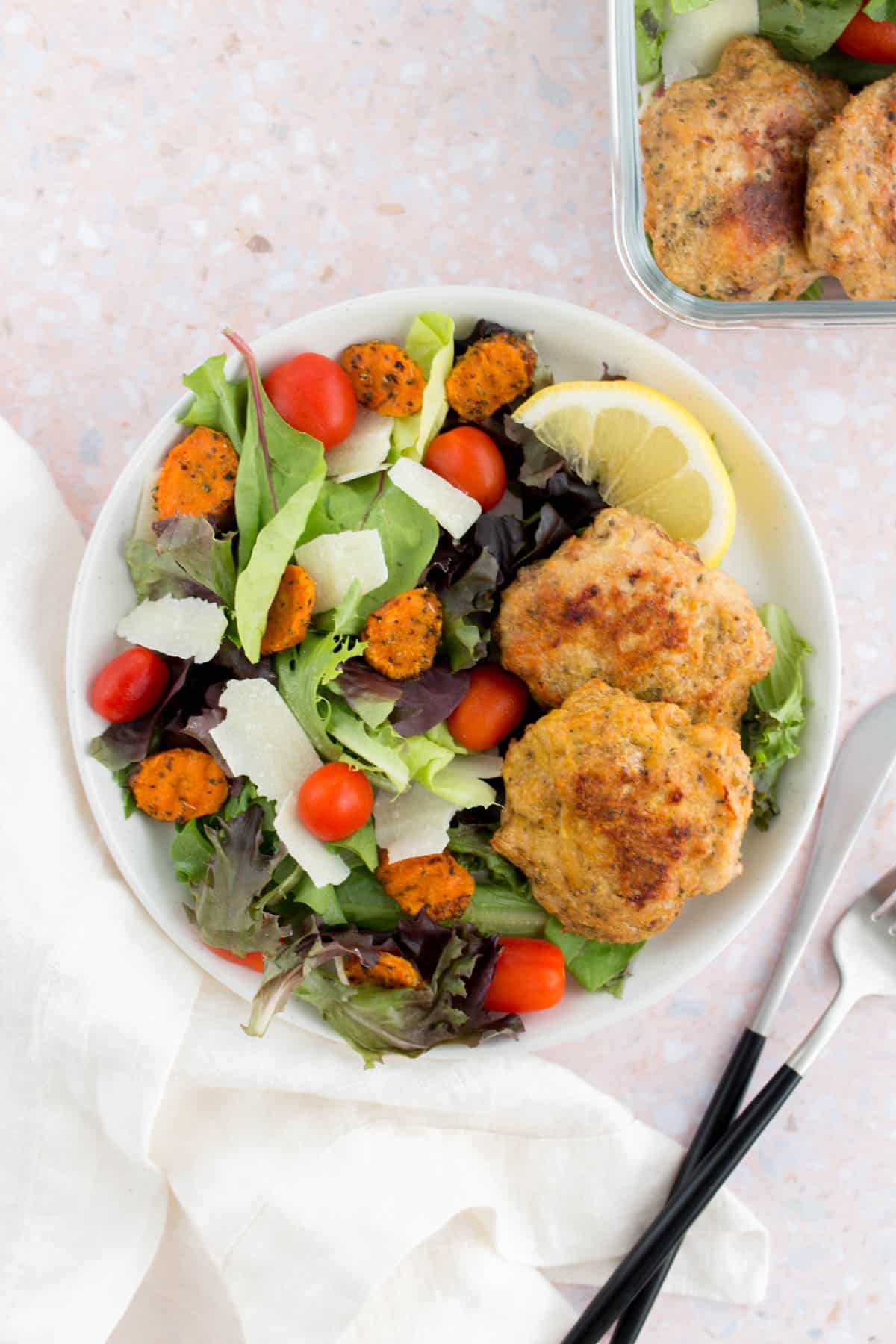 Baked Chicken Patties Meal Prep Freezer Friendly