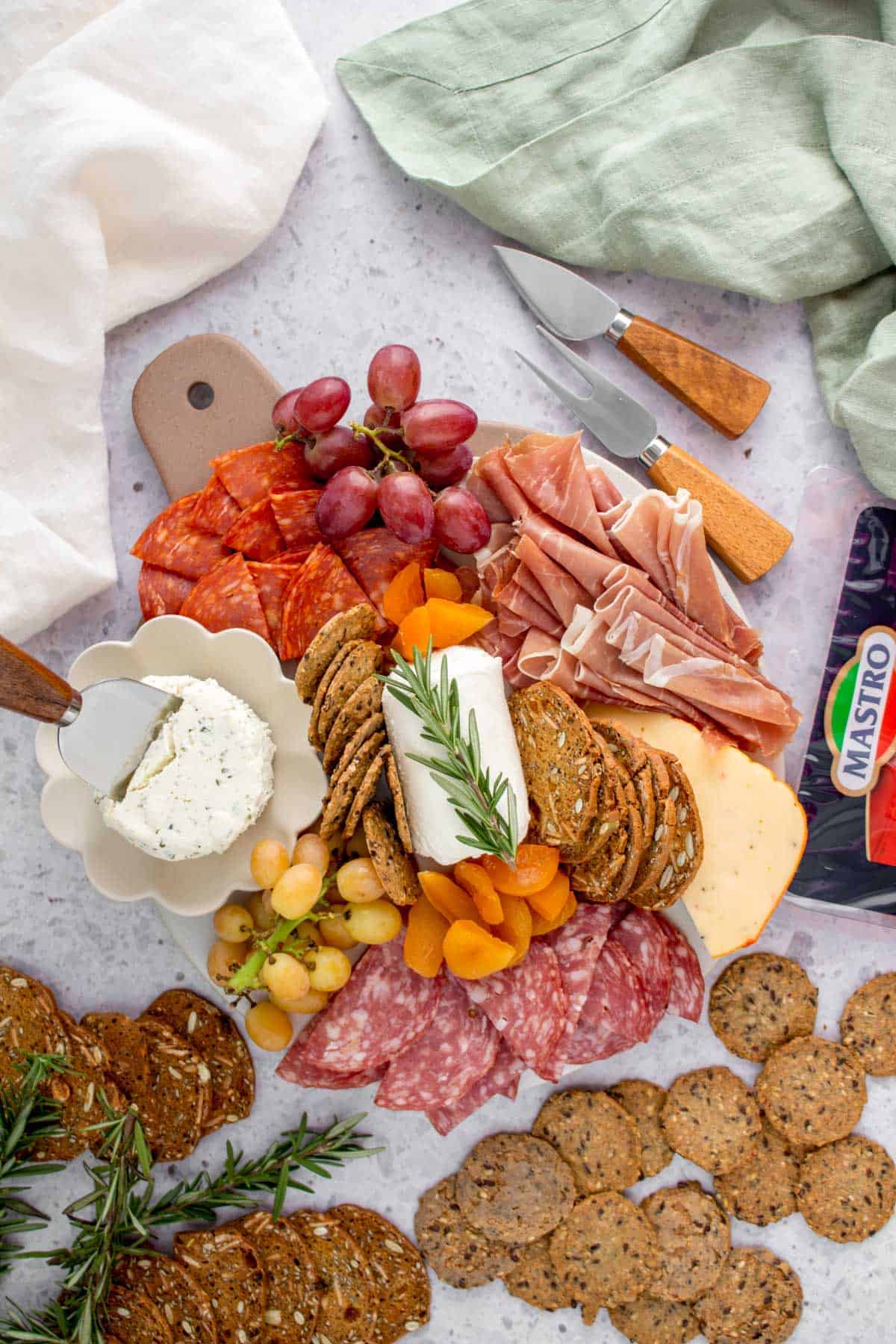 Easy Charcuterie Board For a Small Crowd