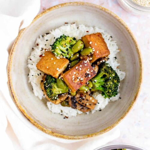 Stir Fry Tofu with Vegetables | Easy Dinner or Meal Prep