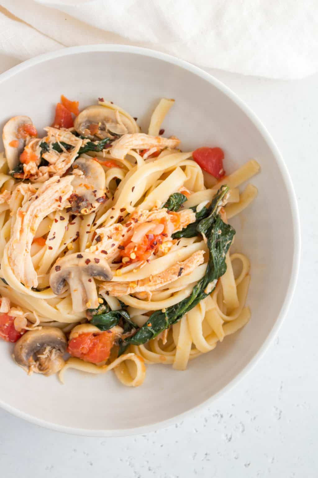Simple Tomato Pasta Made with Canned Tomatoes
