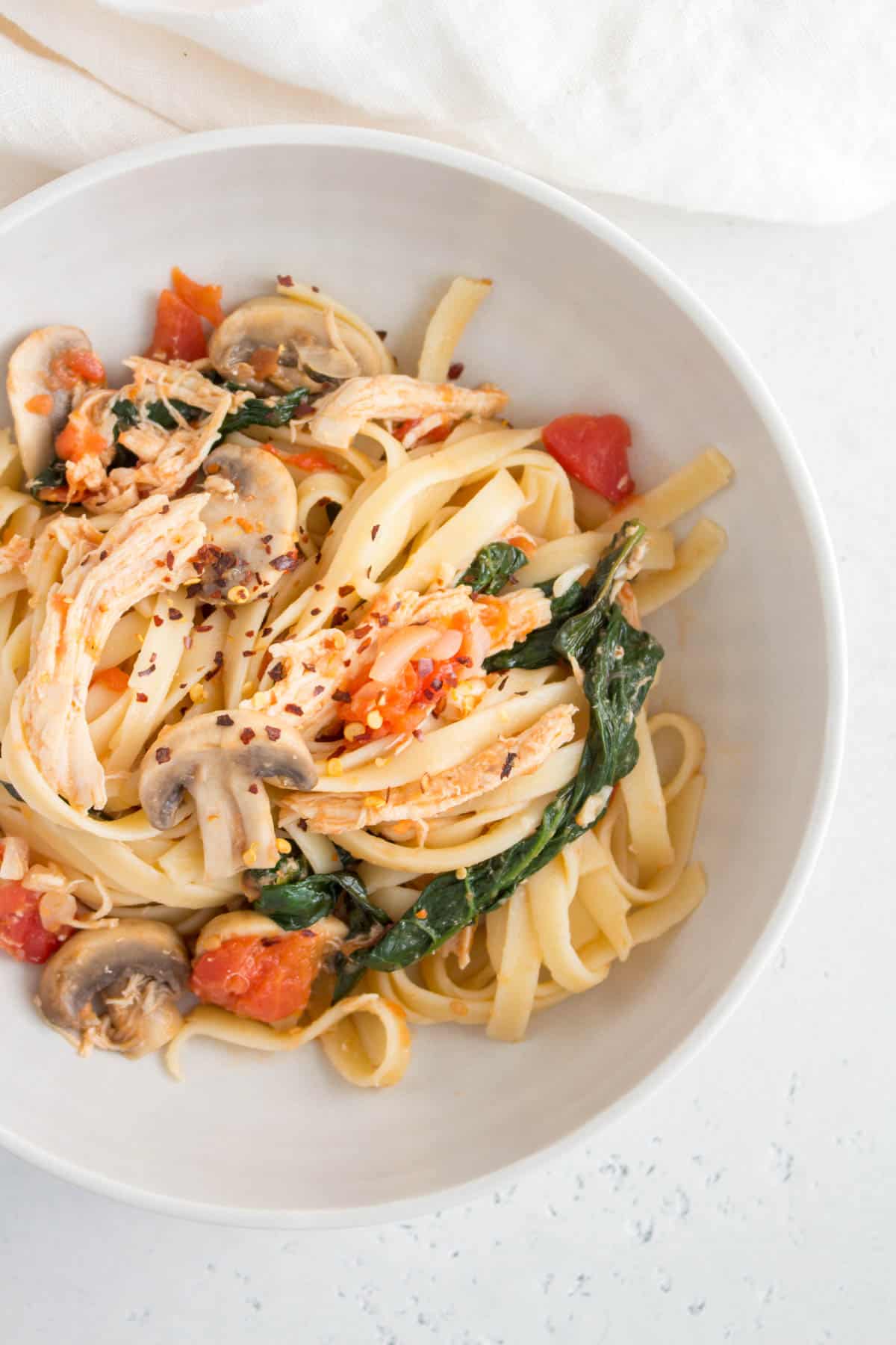 Simple Tomato Pasta Made with Canned Tomatoes