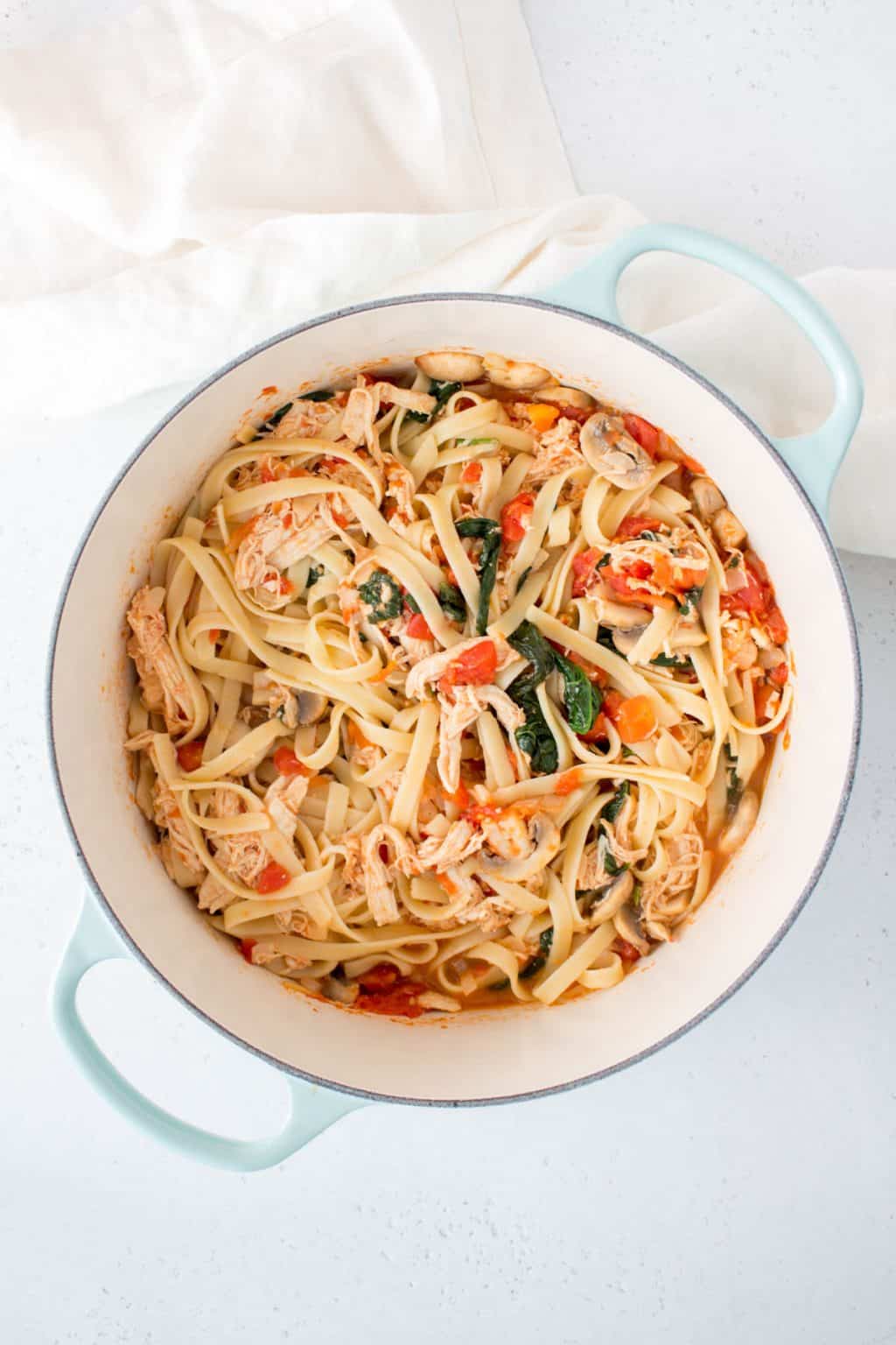 Simple Tomato Pasta Made with Canned Tomatoes