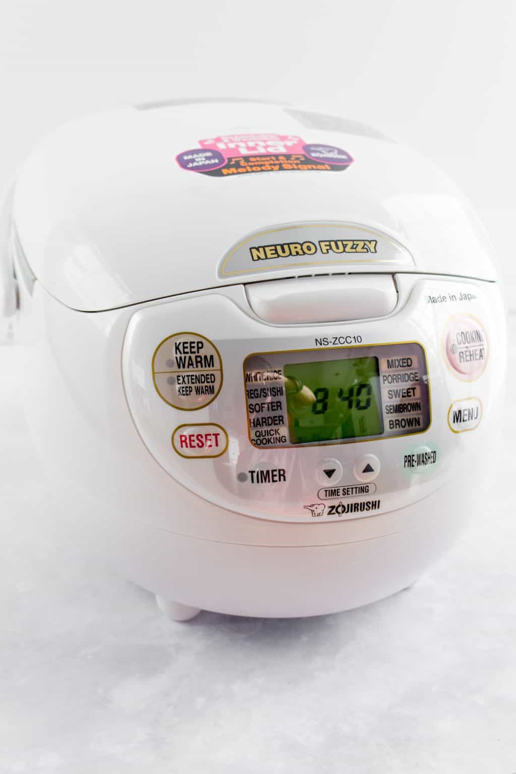 Do I Need a Rice Cooker? Zojirushi Neuro Fuzzy® Rice Cooker NSZCC10