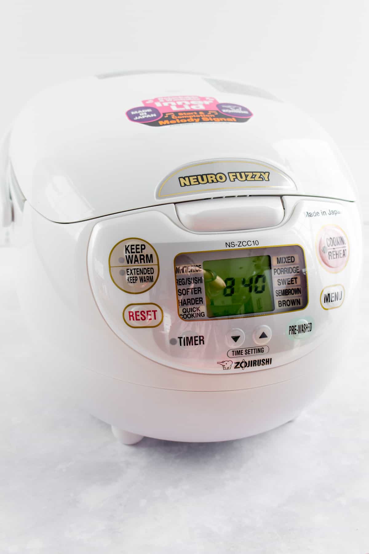 Do I Need a Rice Cooker? Zojirushi Neuro Fuzzy® Rice Cooker NSZCC10 Review Carmy Easy