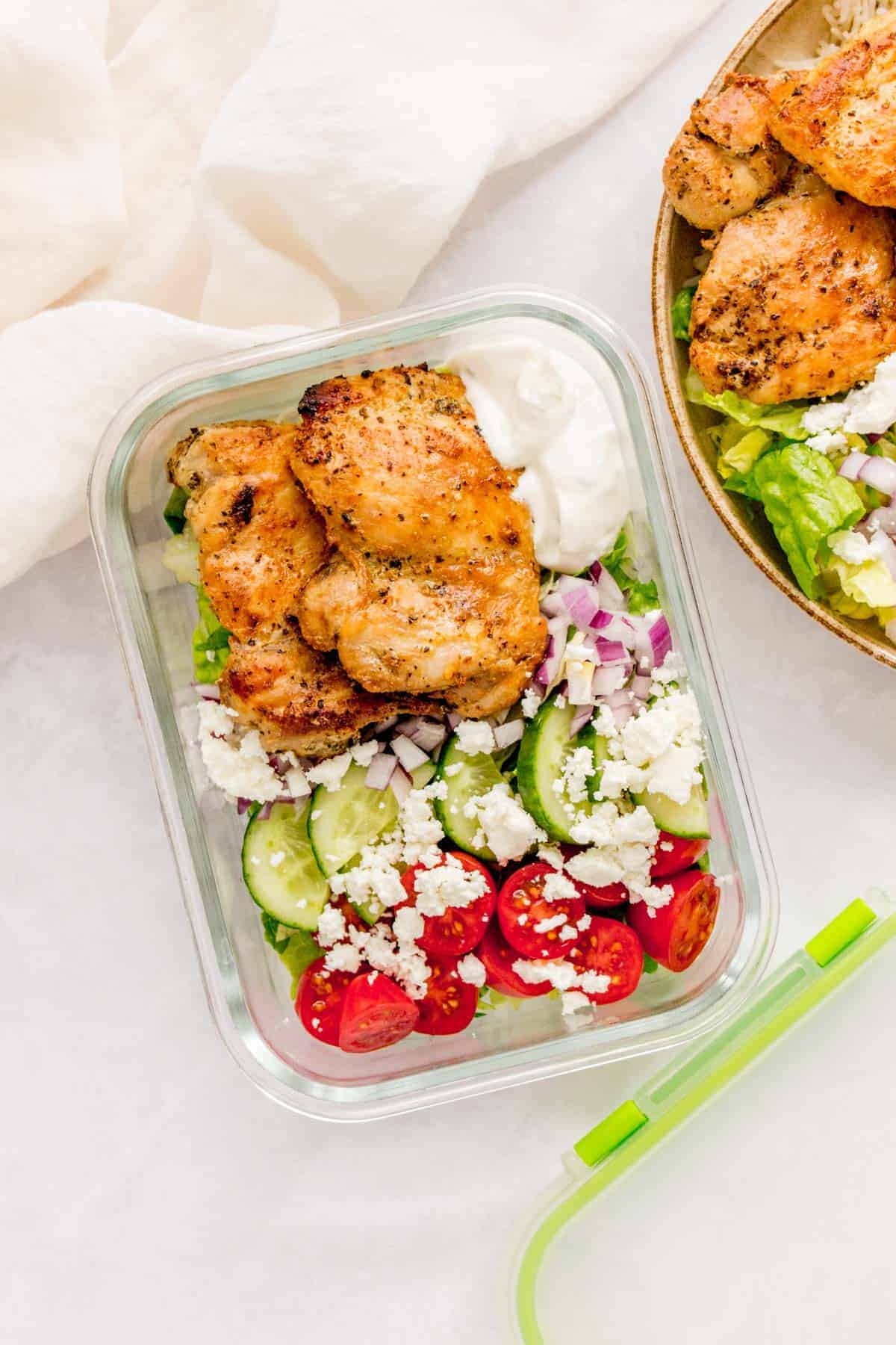 Chicken Salad Meal Prep for Easy, Healthy Lunchtime Convenience!