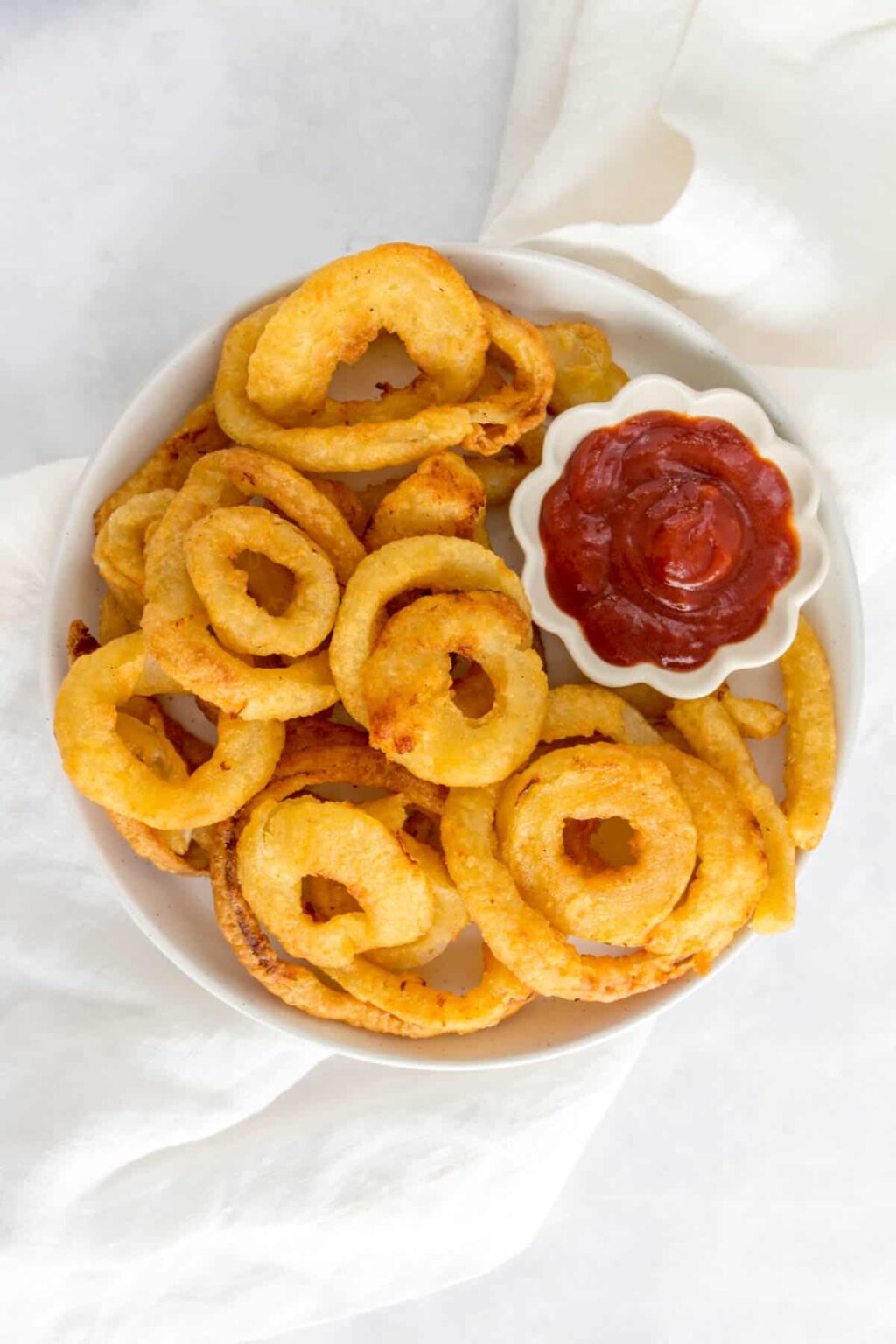 Extra Crispy Air Fryer Frozen Onion Rings Air Fryer Side Dish