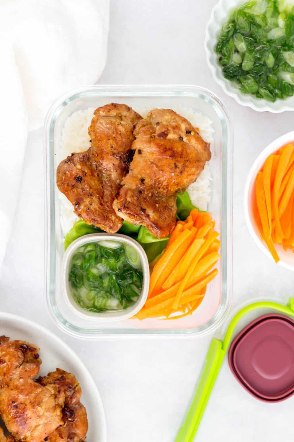 Lemongrass Chicken Thighs Quick Easy Dinner or Meal Prep