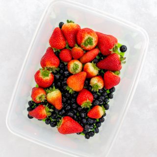 Berries in a Freshworks container.