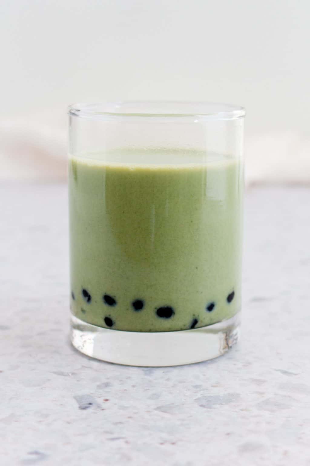 Matcha Bubble Tea with Brown Sugar How to Make Boba Tea