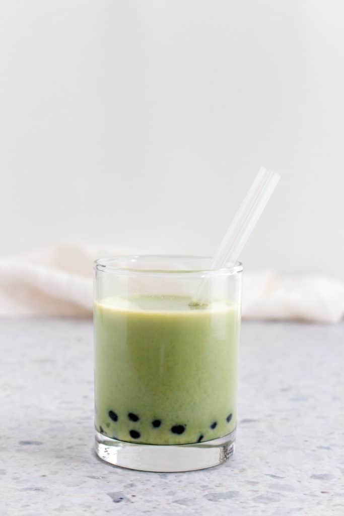 Matcha Bubble Tea with Brown Sugar How to Make Boba Tea