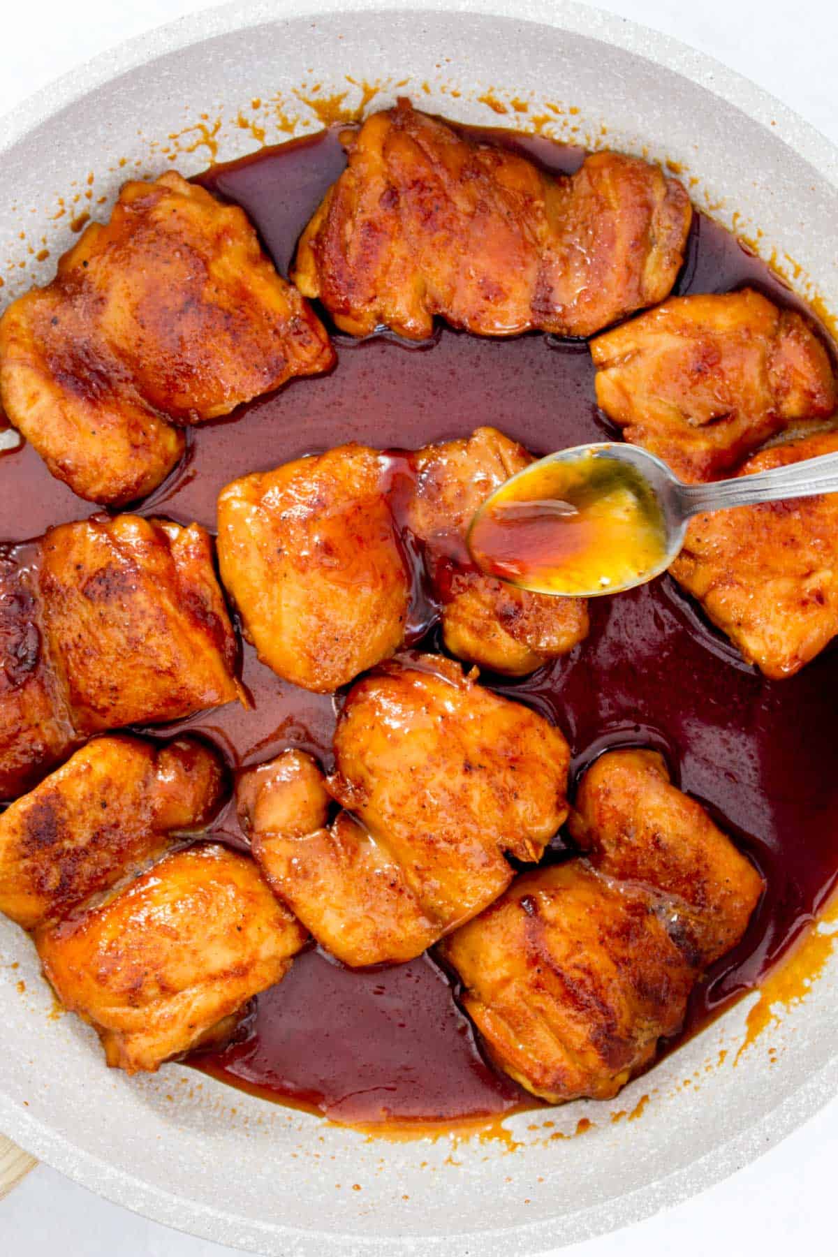 Sticky Orange Glazed Chicken Thighs | Meal Prep Friendly