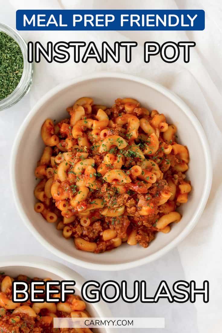 Instant Pot Goulash | Easy Instant Pot Beef Recipe