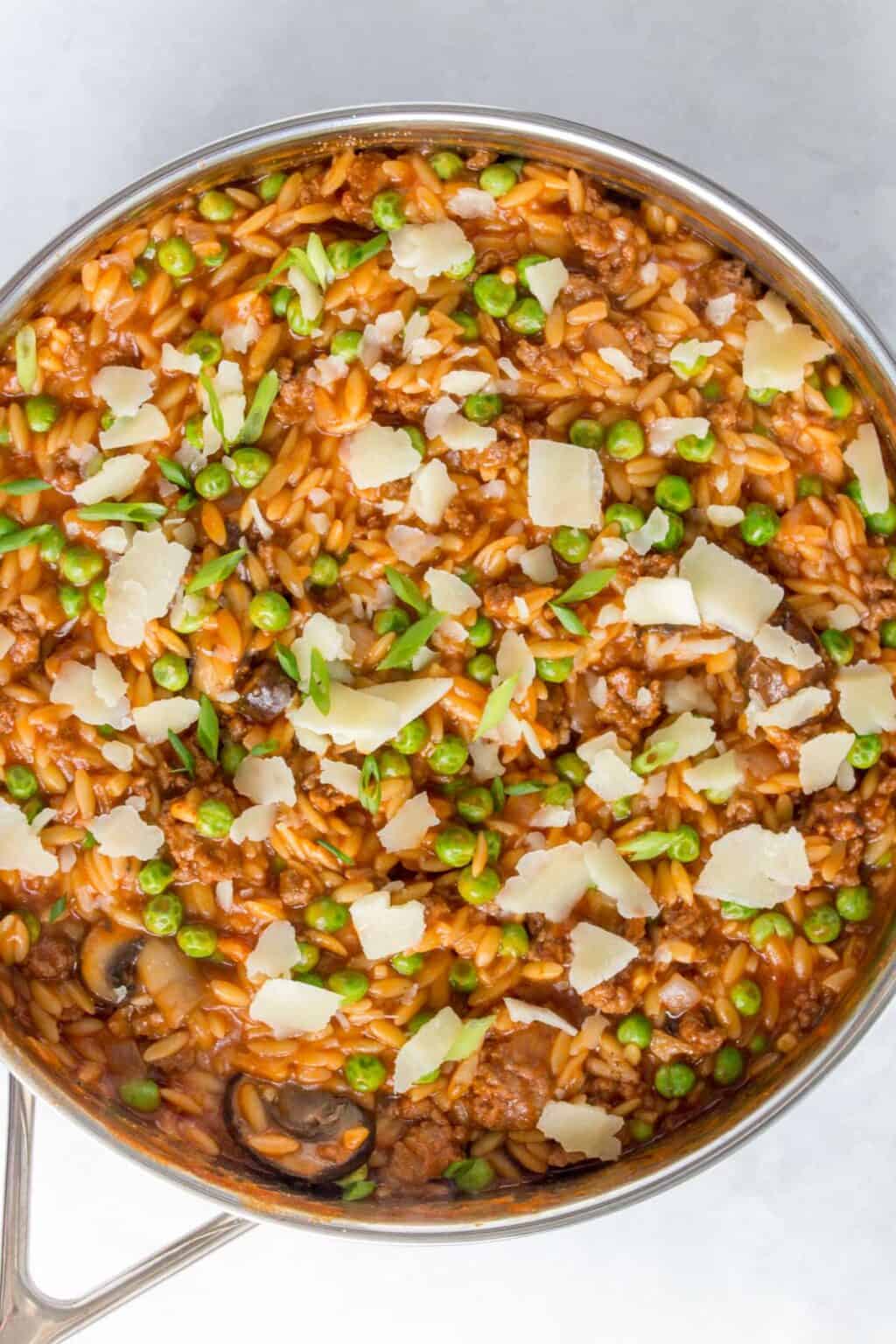 One Pot Orzo Bolognese Carmy Easy Healthyish Recipes