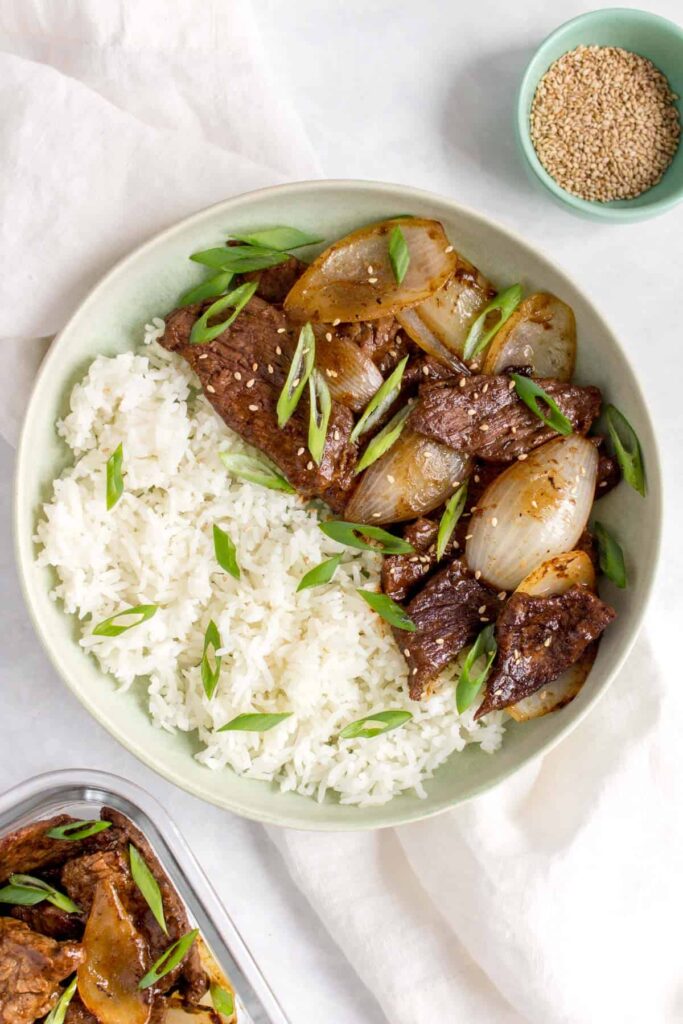 Beef and Onion Stir Fry - Carmy - Easy Healthy-ish Recipes