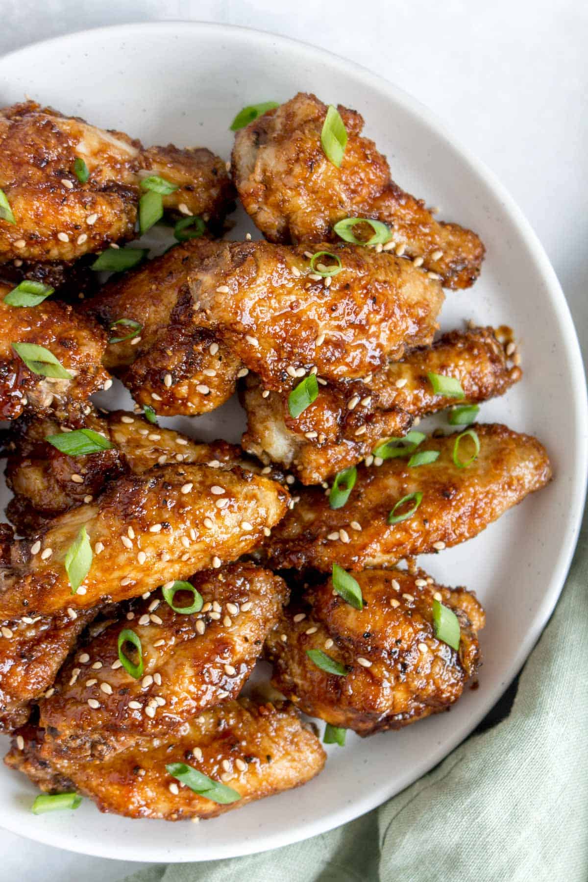 Air Fryer Korean Fried Chicken Wings