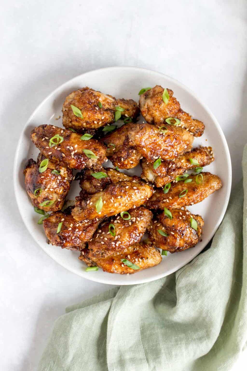 Air Fryer Korean Fried Chicken | Crispy Air Fryer Chicken Wings