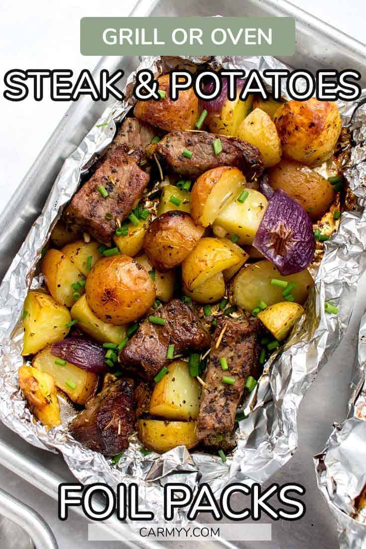 Steak and Potatoes in a Foil Pack Carmy Easy Healthyish Recipes
