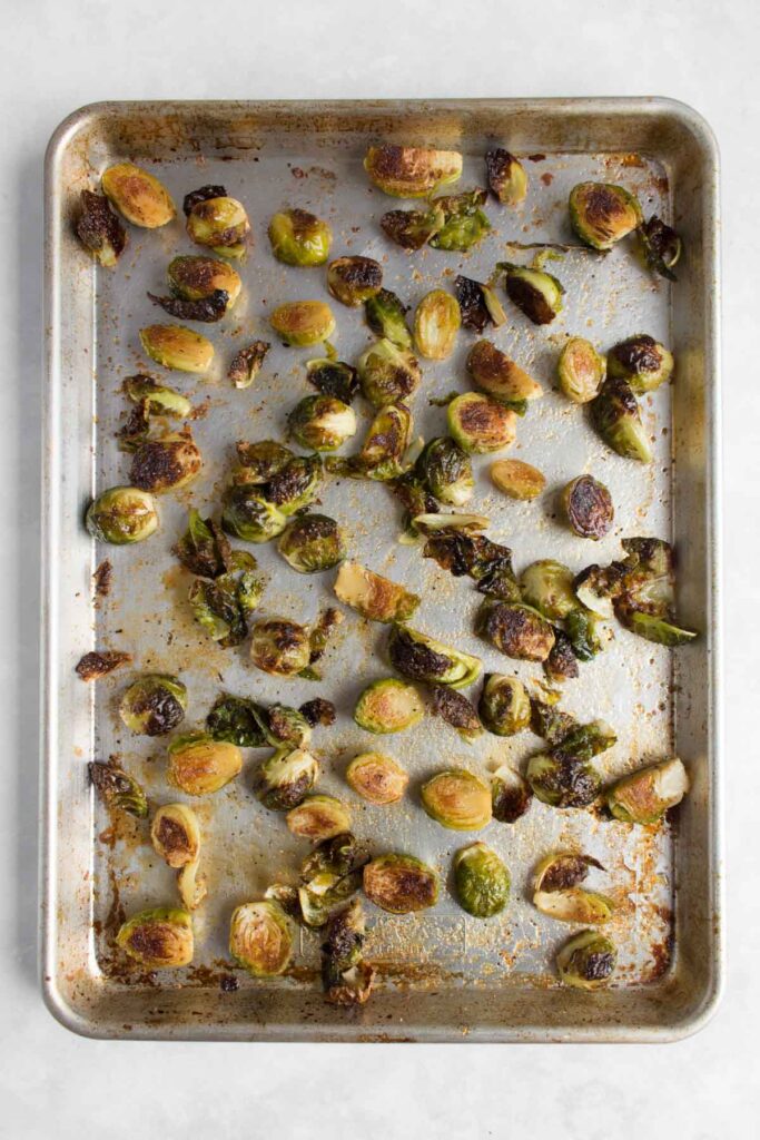Roasted brussels sprouts.