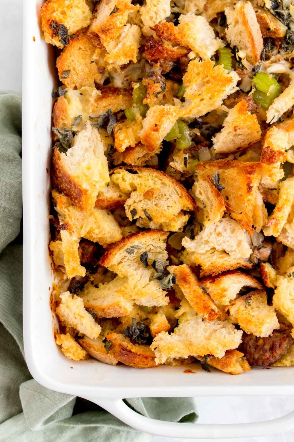 Sourdough Stuffing with Sausage and Sage Easy Healthyish Recipes