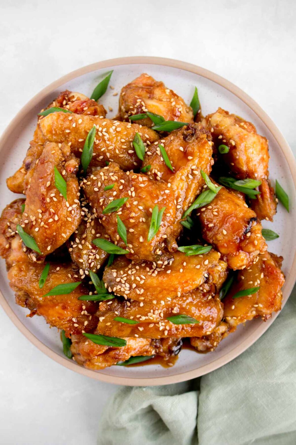 Teriyaki Chicken Wings (Crispy Baked Chicken Wings)