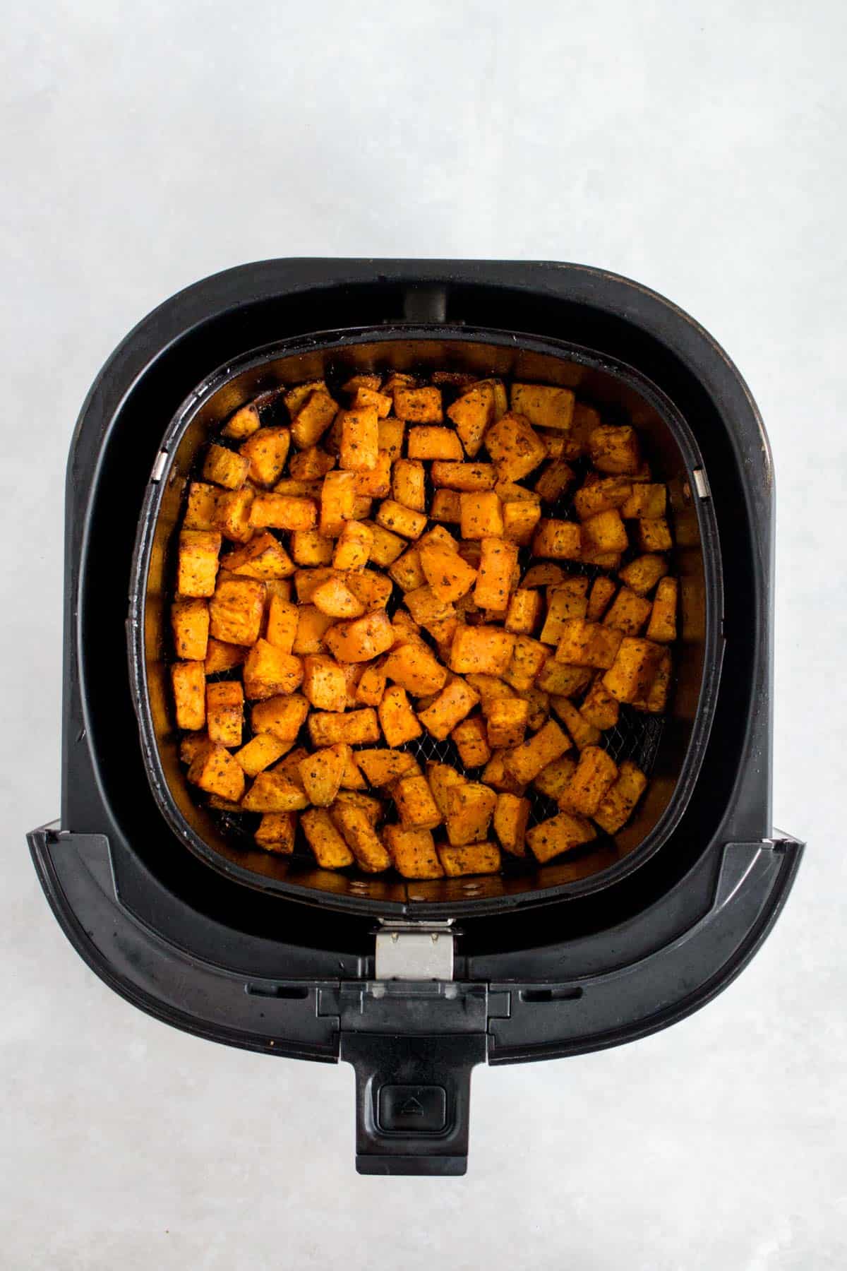 Air Fryer Sweet Potato Cubes - Healthful Blondie