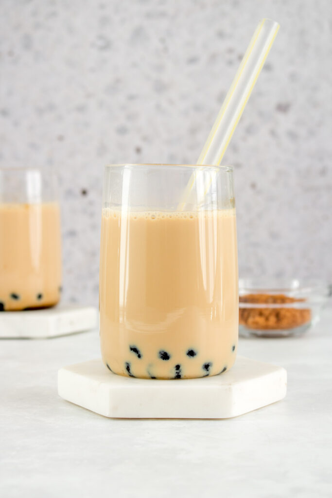 Brown Sugar Milk Tea (Milk Tea Boba) - Carmy - Easy Healthy-ish Recipes