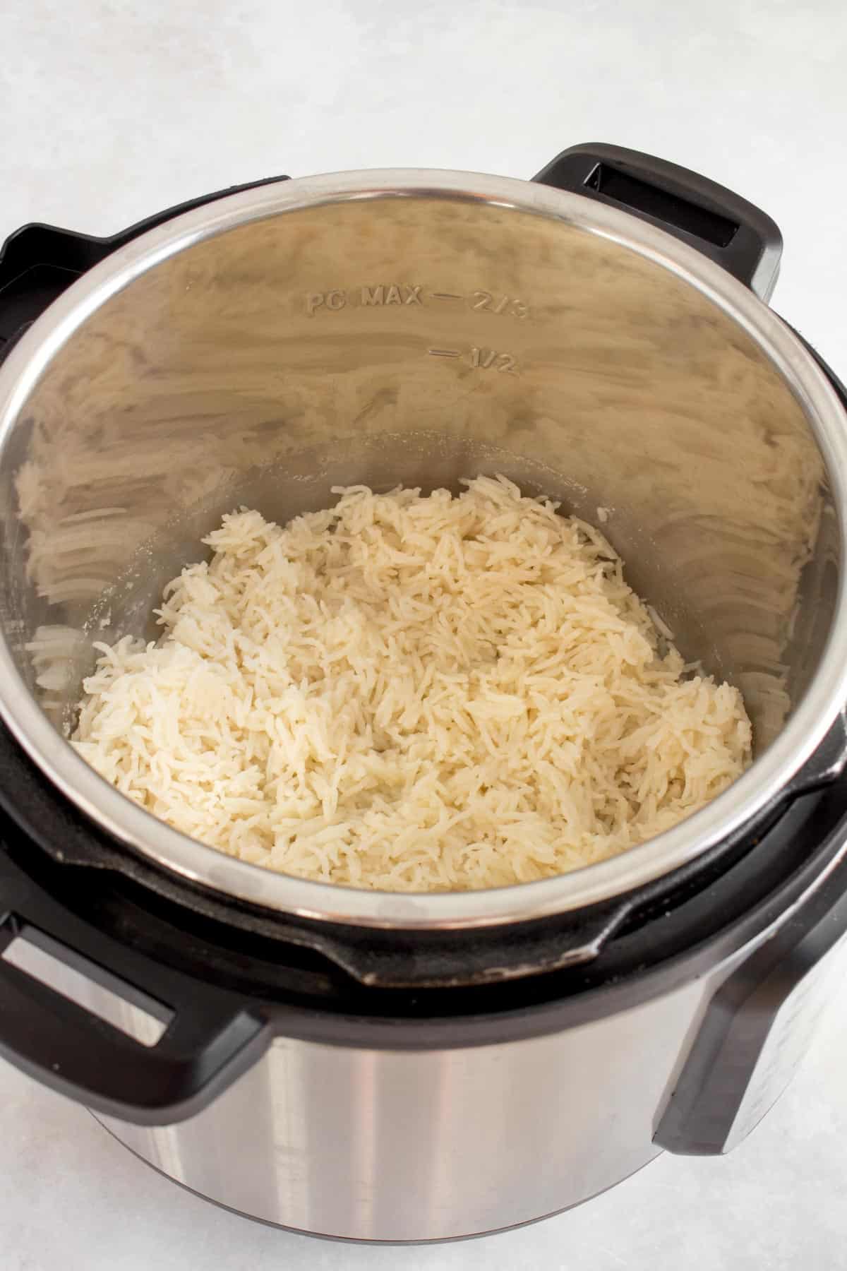 Perfect Instant Pot Basmati Rice - Food with Feeling