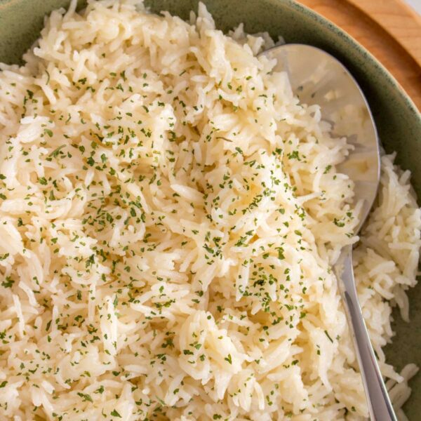 Instant Pot Basmati Rice with Butter and Garlic Easy Healthyish Recipes