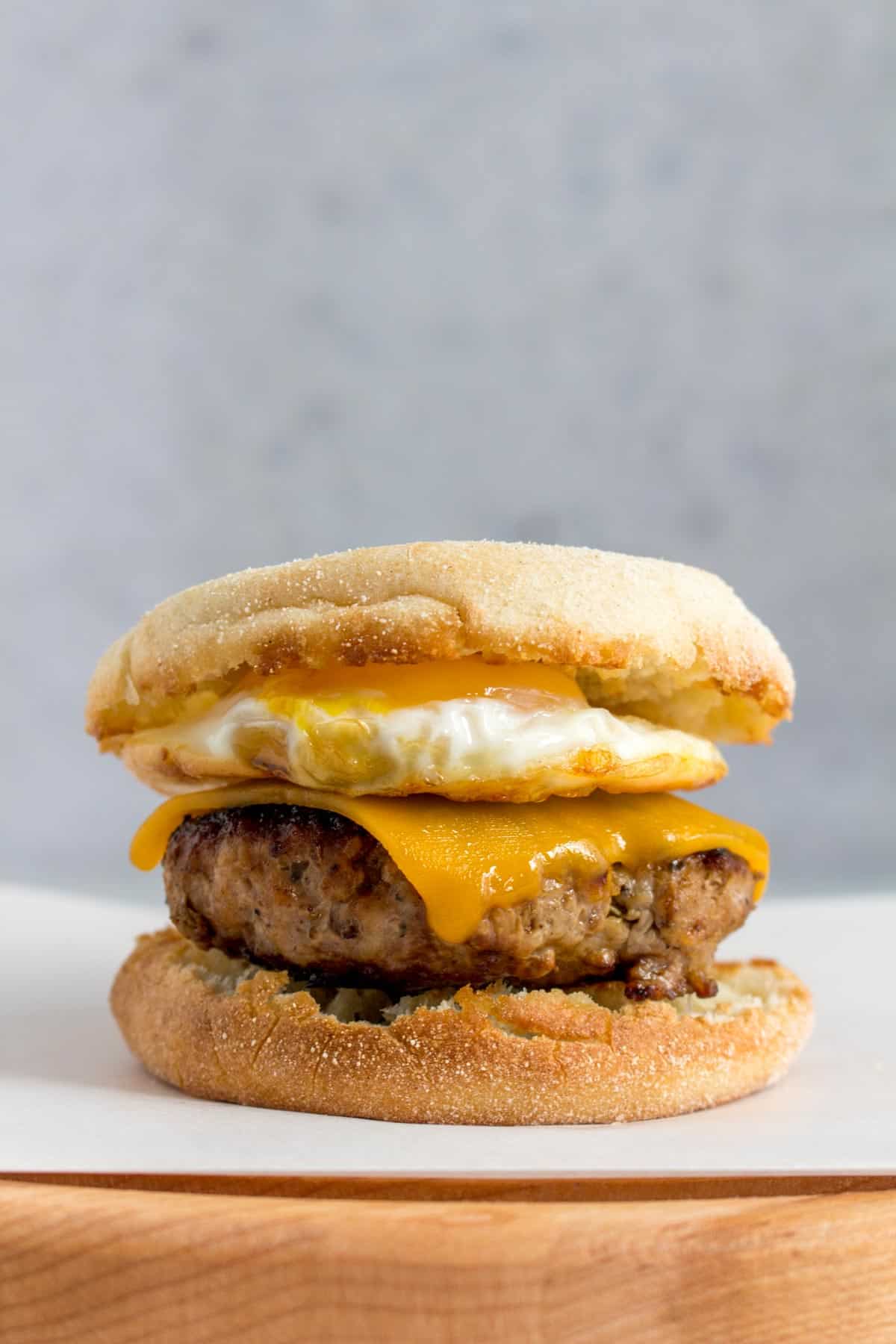 Sausage, Egg and Cheese Sandwich