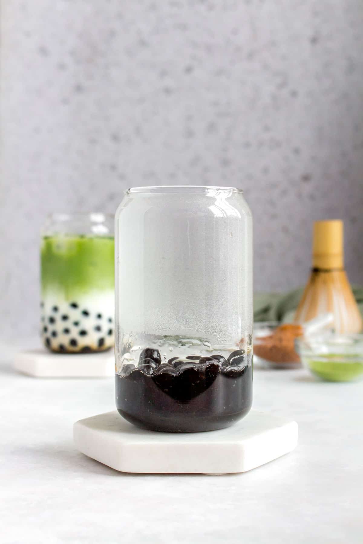 Matcha Bubble Tea with Brown Sugar How to Make Boba Tea