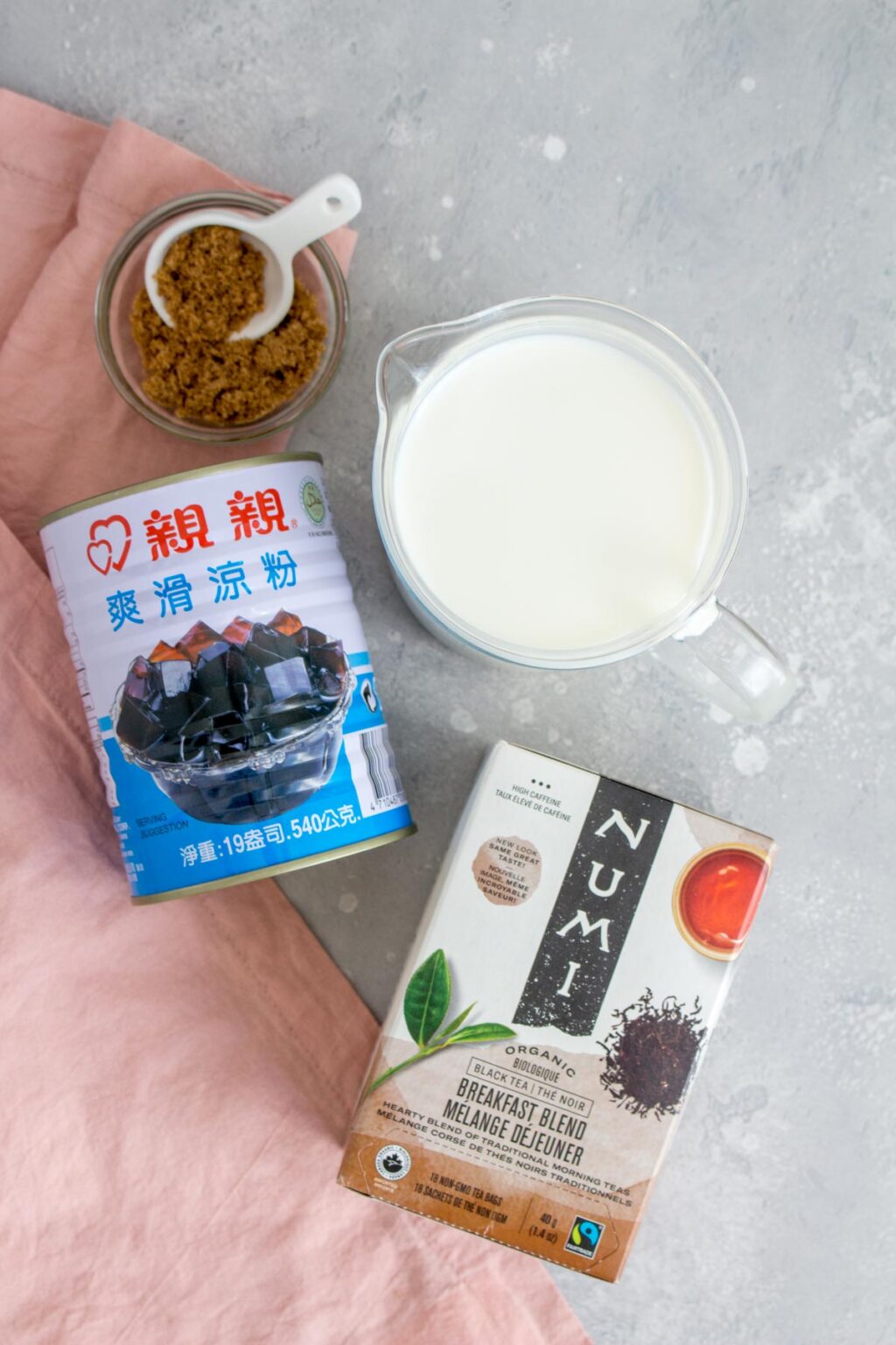 Grass Jelly Milk Tea Carmy Easy Healthyish Recipes