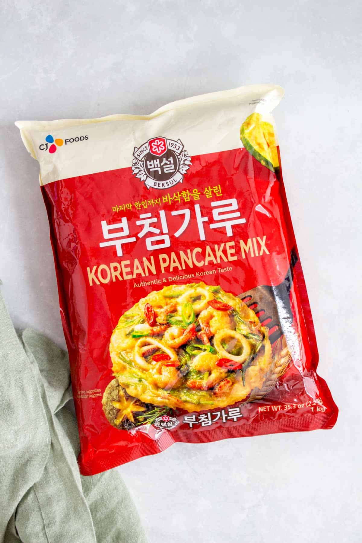 Korean pancake mix.