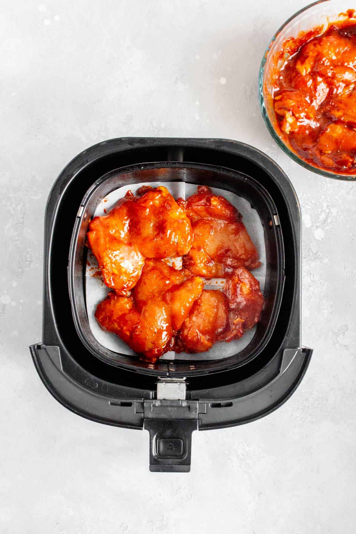 Air Fryer Gochujang Chicken Thighs - Carmy - Easy Healthy-ish Recipes