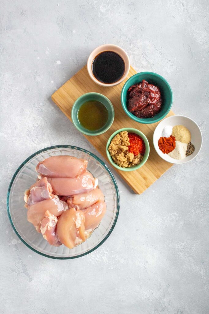 Air Fryer Gochujang Chicken Thighs Carmy Easy Healthyish Recipes