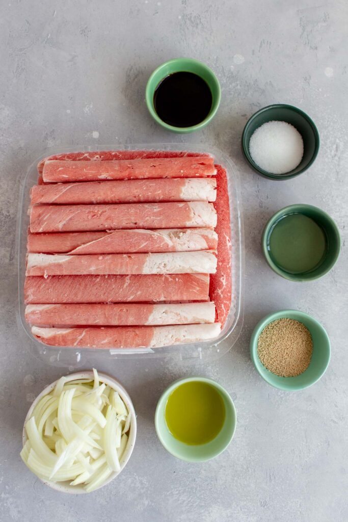 Gyudon (Japanese Beef Bowl) - Carmy - Easy Healthy-ish Recipes