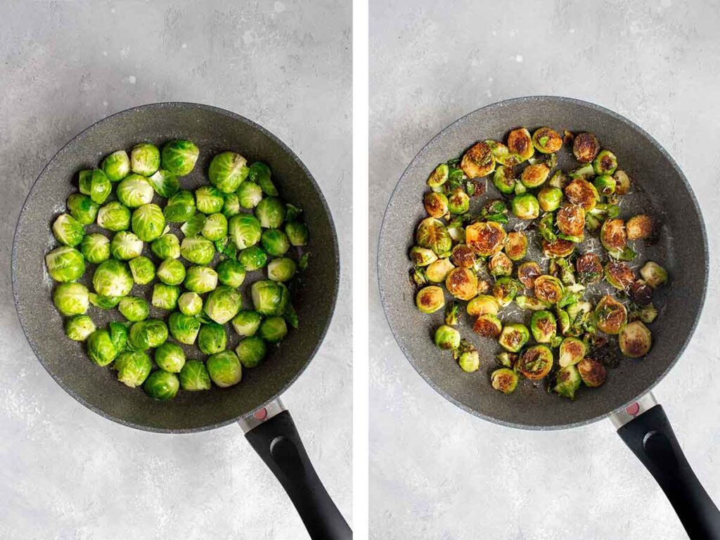 Pan Fried Brussels Sprouts Carmy Easy Healthyish Recipes