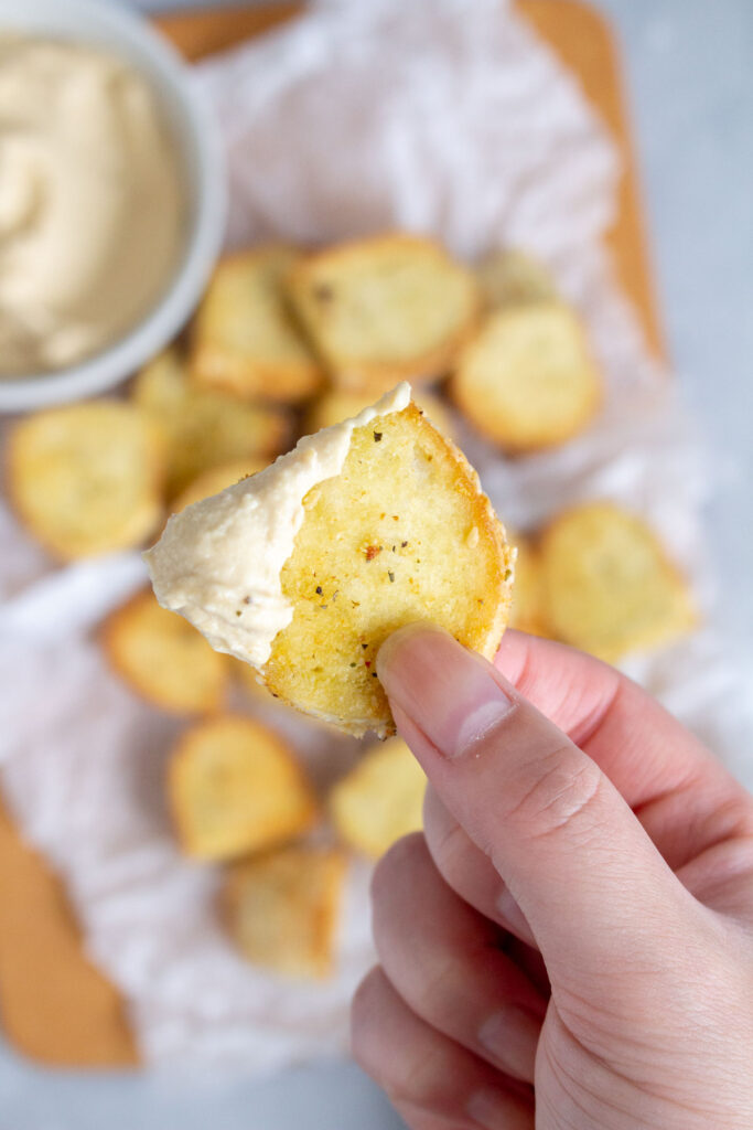 Air Fryer Bagel Chips Carmy Easy Healthyish Recipes