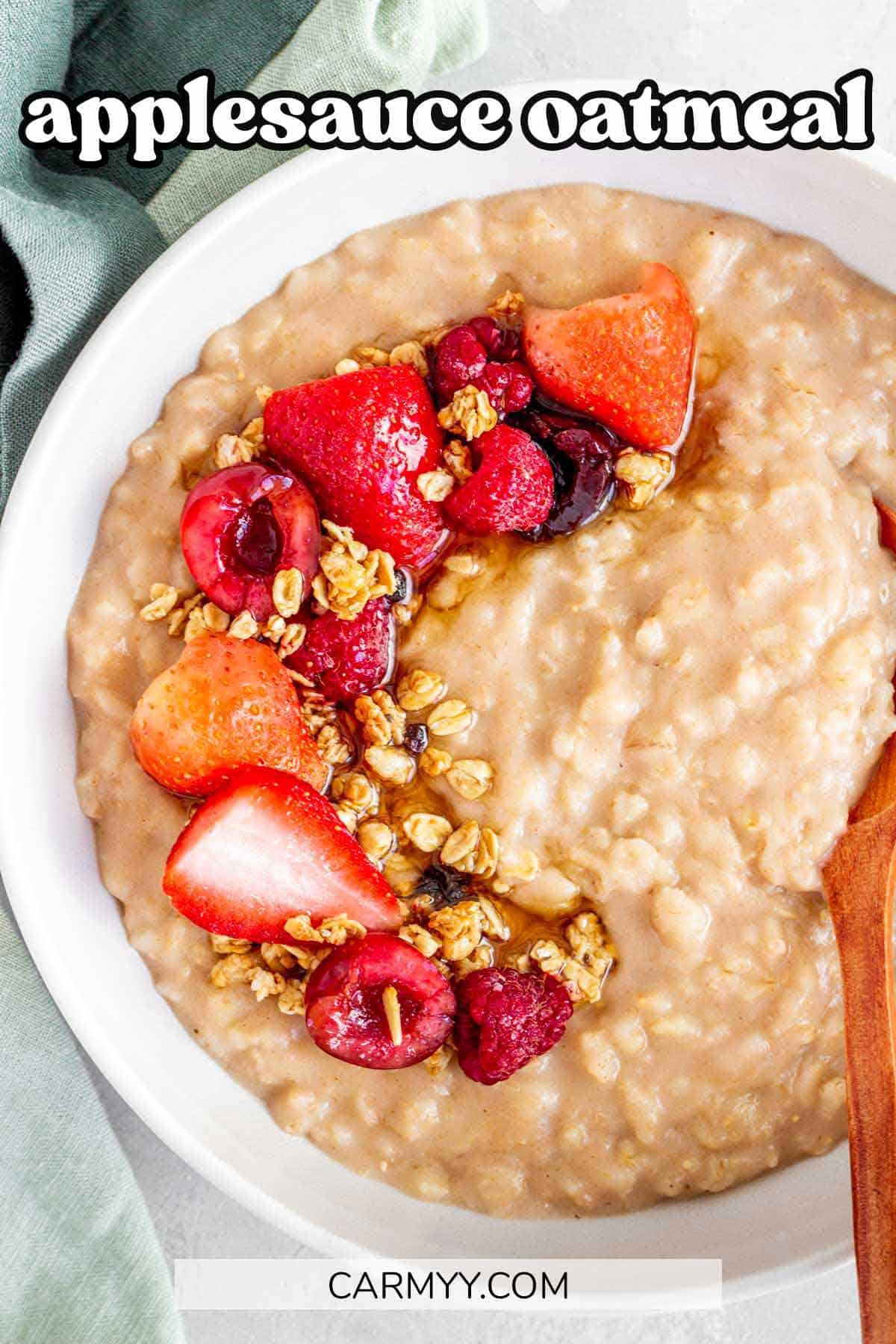 Applesauce Oatmeal Carmy Easy Healthyish Recipes