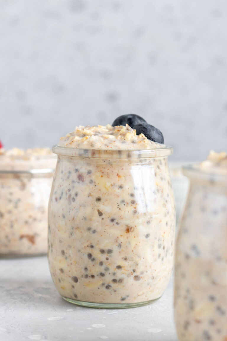 Overnight Oats with Almond Milk - Carmy - Easy Healthy-ish Recipes