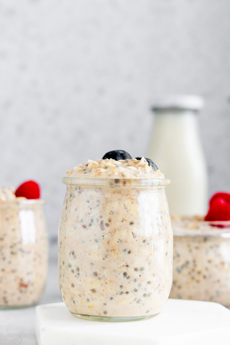 Overnight Oats with Almond Milk - Carmy - Easy Healthy-ish Recipes