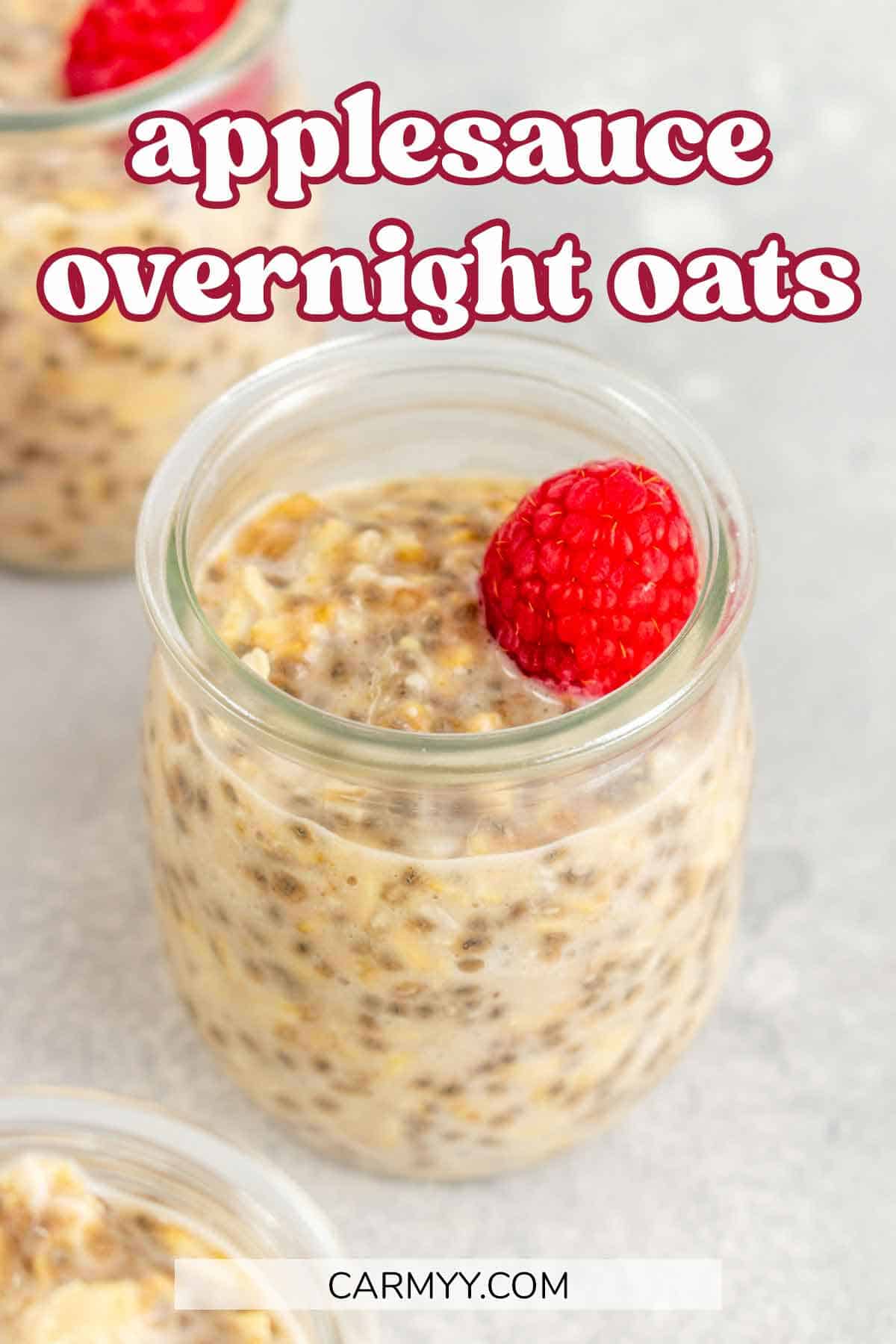 Applesauce Overnight Oats Carmy Easy Healthyish Recipes