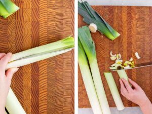 How to Cut Leeks - Carmy - Easy Healthy-ish Recipes