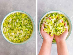 How to Cut Leeks - Carmy - Easy Healthy-ish Recipes