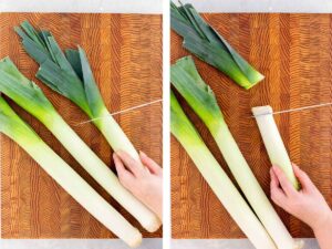How to Cut Leeks - Carmy - Easy Healthy-ish Recipes