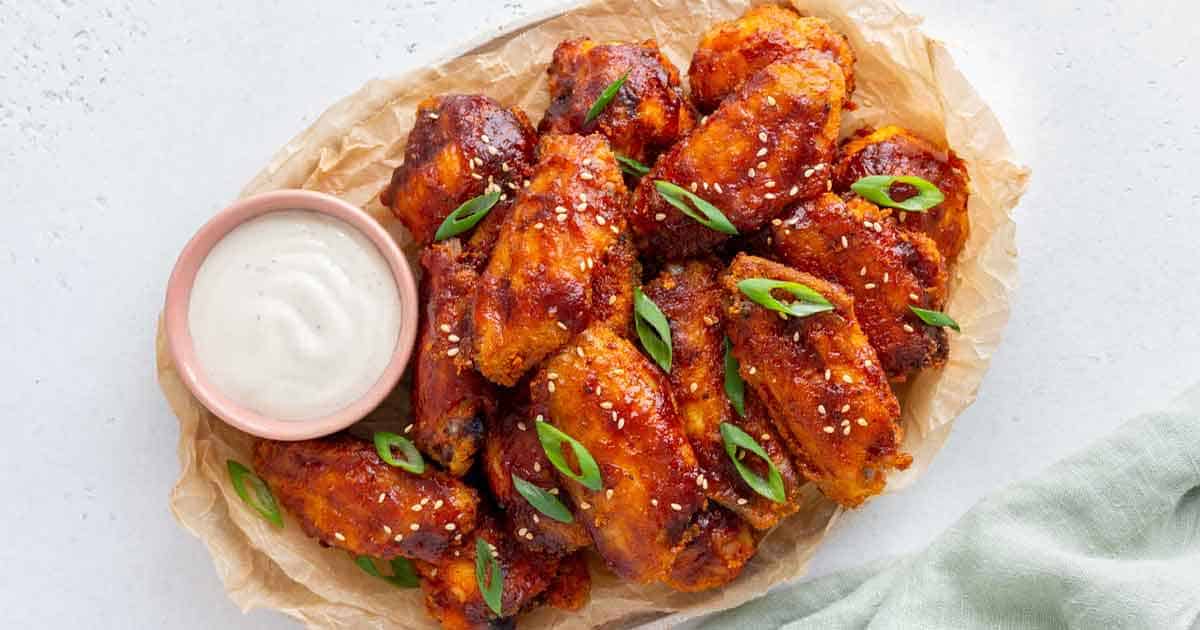 Crispy BBQ Chicken Wings – Carmy