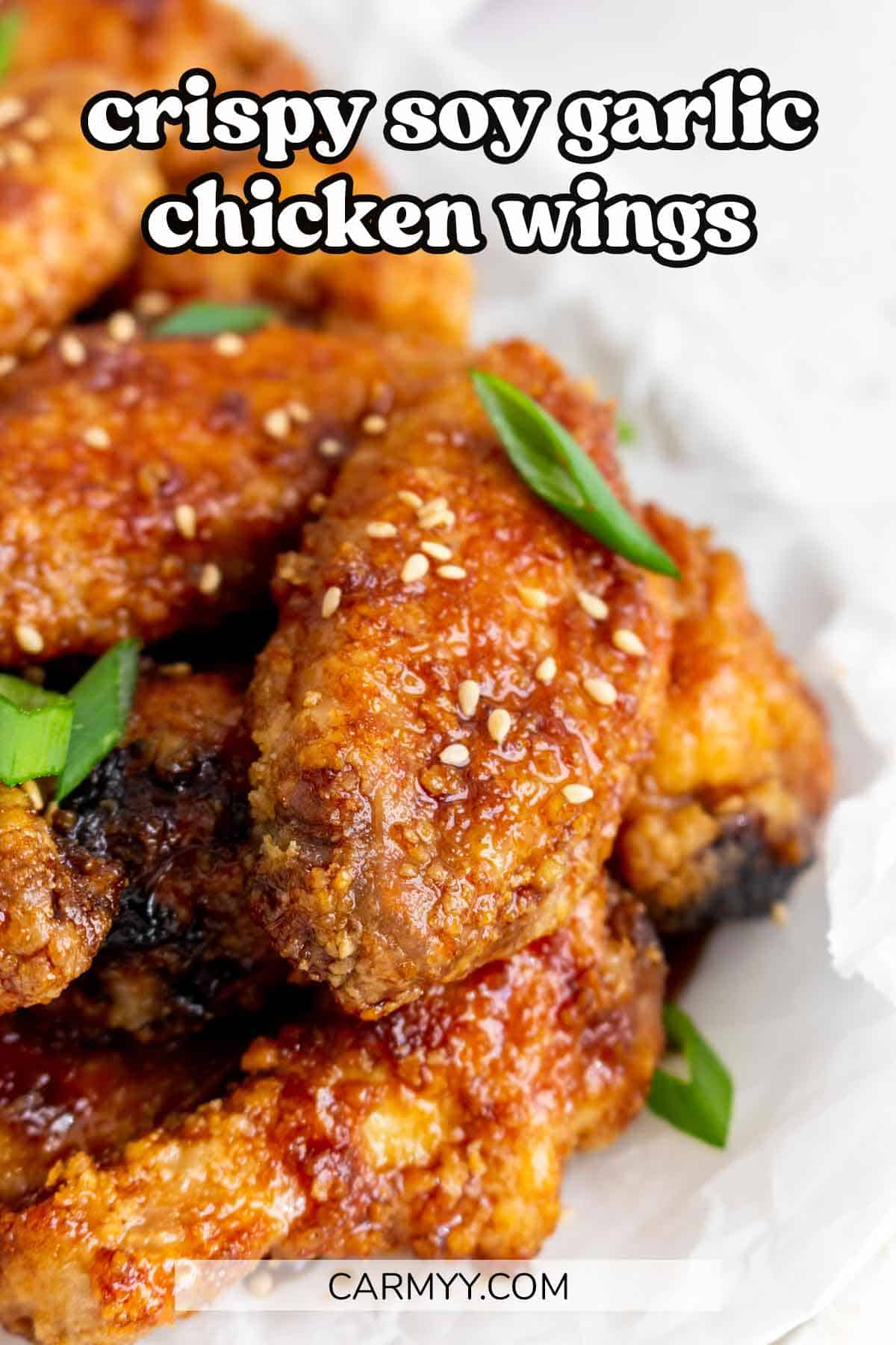 Soy Garlic Chicken Wings Carmy Easy Healthyish Recipes