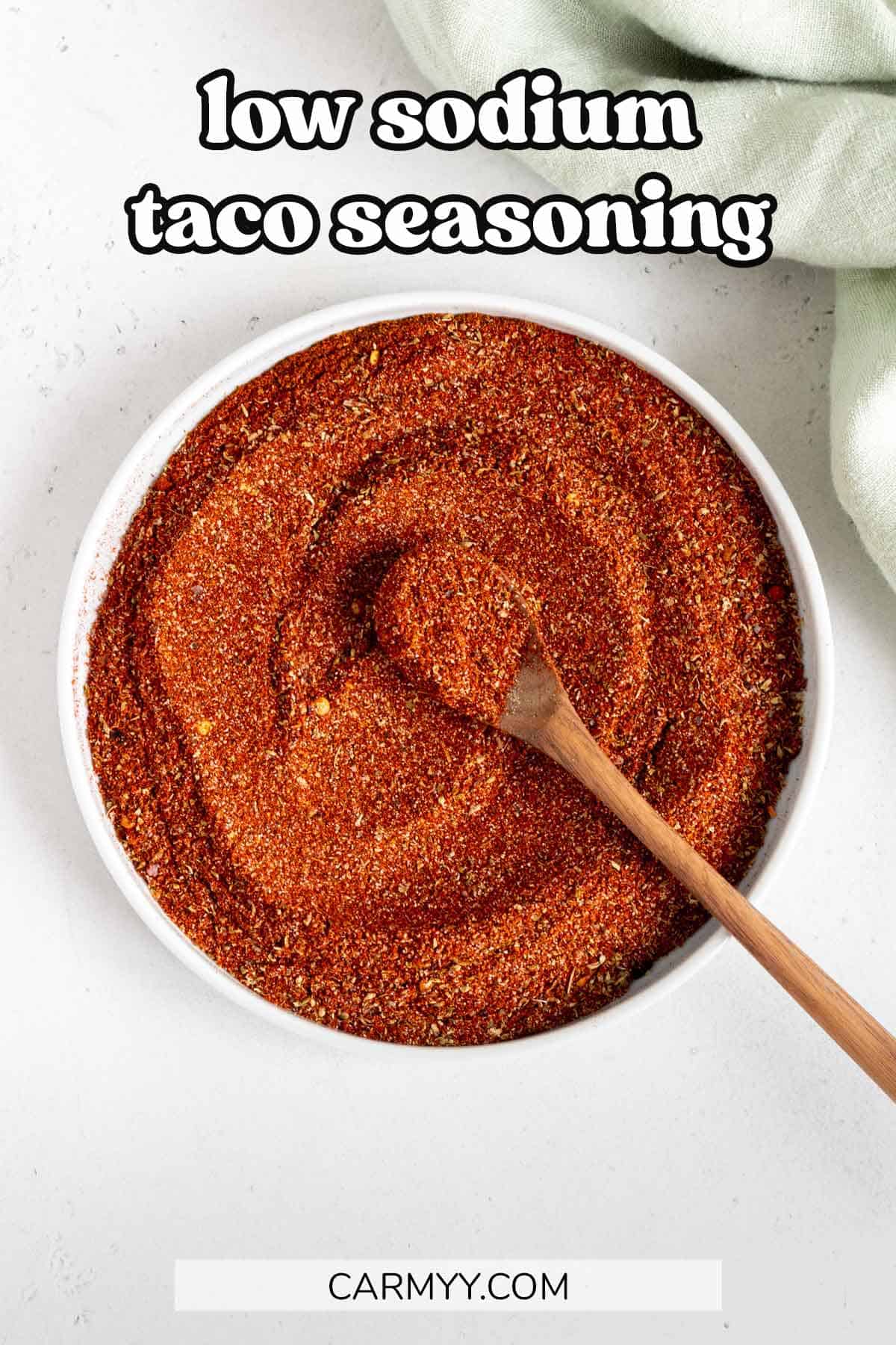 Low Sodium Taco Seasoning - Carmy - Easy Healthy-ish Recipes