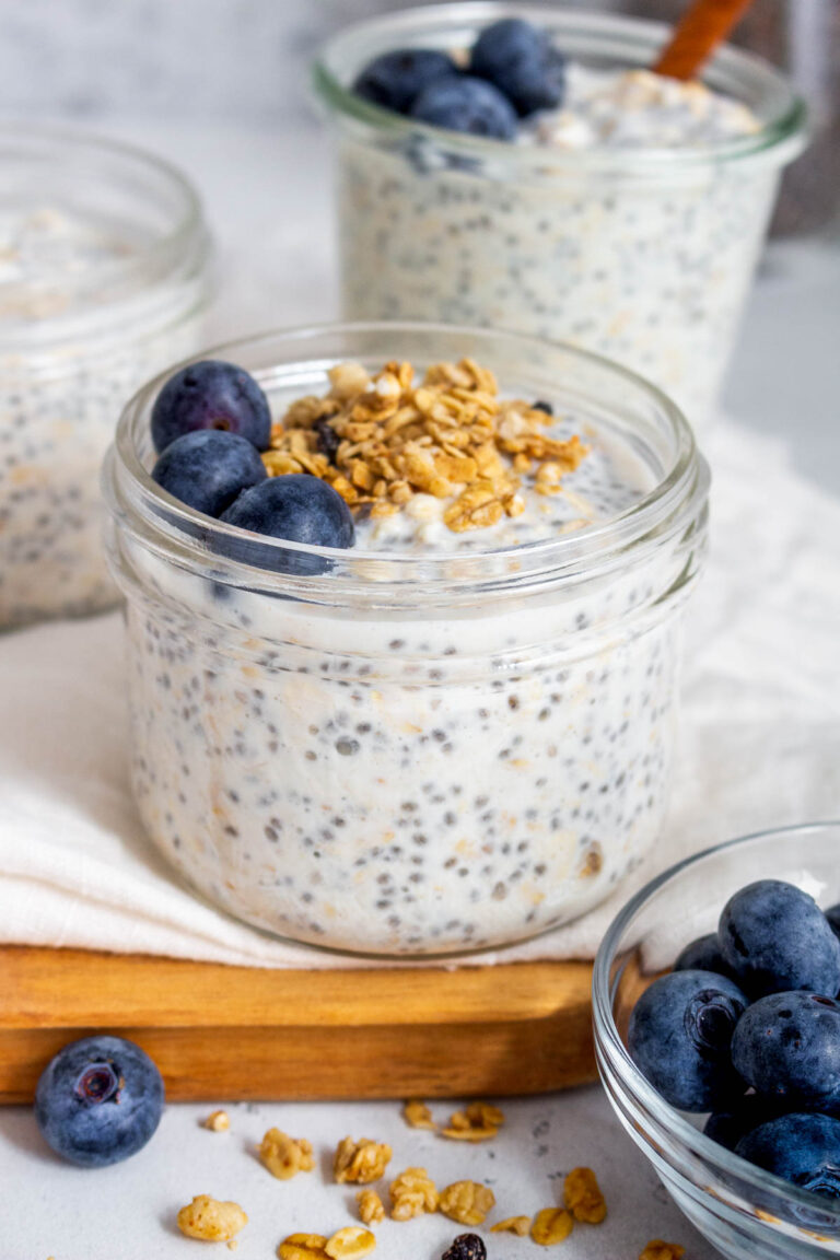 Vanilla Overnight Oats - Carmy - Easy Healthy-ish Recipes